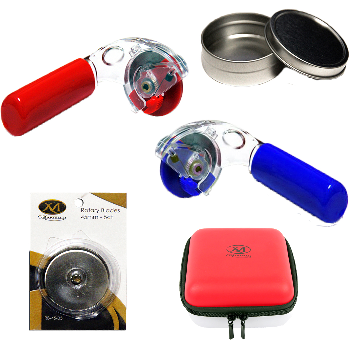 Ergonomic Rotary Cutters and Blades